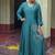 Applique maxi dress