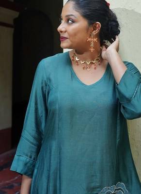 Applique maxi dress 3