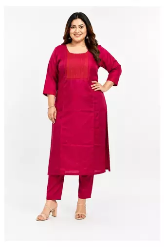 Rani gajji silk kurti set