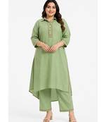 Katha work kurti set