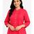 Solid pleated kurti set