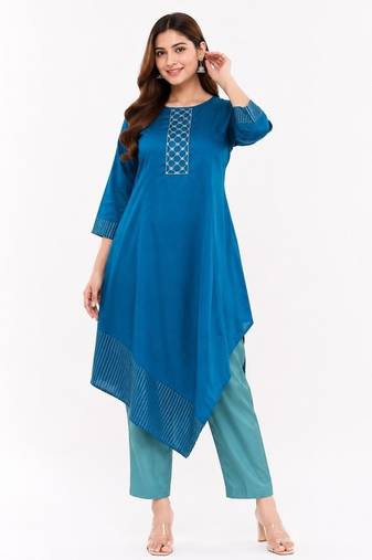 Asytrimac cotton satin set
