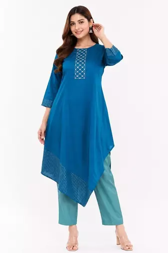 Asytrimac cotton satin set