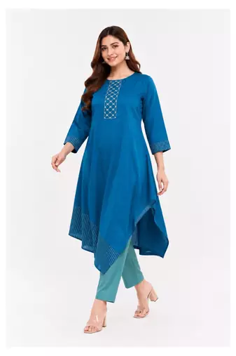 Asytrimac cotton satin set