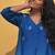 Blue  ombre kurti set