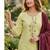 green meroon duptta set