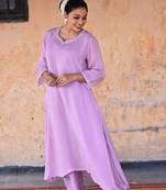 Onion pink kurti set