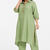 Katha work kurti set