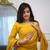  Chanderi Embroidery Work Flared Kurta Pant and Dupatta Set