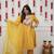  Chanderi Embroidery Work Flared Kurta Pant and Dupatta Set