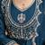  Vichitra Silk Embroidery Work Flared Shape Anarkali Pant and Dupatta Set