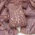pink color shimmer cotton linen fabric designer ethnic ceremonial suit for ethnic looks