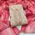 beige color shimmer cotton linen fabric designer ethnic ceremonial suit for ethnic looks