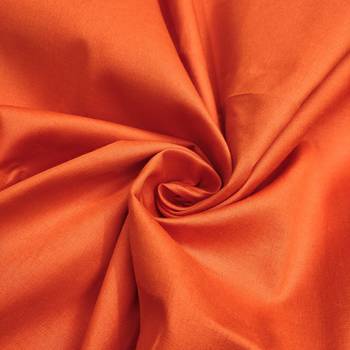 orange color smart and ethnic jam cotton fabric beautiful ceremonial suit for girls 4