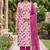 multi color smart and ethnic jam cotton fabric beautiful ceremonial suit for girls