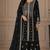Black color georgette fabric beautiful ceremonial palazzo suit for girls