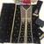 Black color georgette fabric beautiful ceremonial palazzo suit for girls