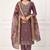 purple color smart and ethnic cotton  fabric elegant salwar kameez for girls