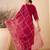 Pink color smart and fancy silk blend embroidered readymade salwar kameez