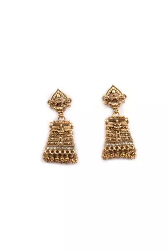 South indian temple earrings for women wedding & festive wear