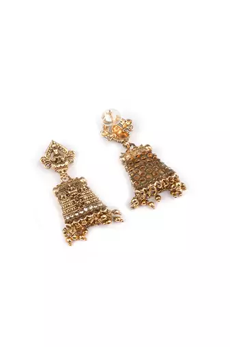 South indian temple earrings for women wedding & festive wear