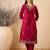 Pink color smart and fancy silk blend embroidered readymade salwar kameez