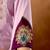 Levender color roman silk embroidered work readymade palazzo dress