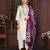 Beige color smart and stylish cotton fabric elegant kurta set