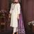 Beige color smart and stylish cotton fabric elegant kurta set