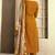 Mustard color smart and stylish chanderi fabric elegant kurta set