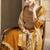 Mustard color smart and stylish chanderi fabric elegant kurta set