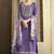 Purple color smart and stylish chanderi fabric elegant kurta set