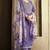 Purple color smart and stylish chanderi fabric elegant kurta set