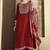 Maroon color smart and stylish chanderi fabric elegant kurta set