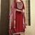 Maroon color smart and stylish chanderi fabric elegant kurta set