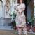 Beige color smart and stylish cotton fabric elegant kurta set