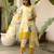 Yellow color smart and stylish viscose fabric elegant kurta set