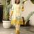 Yellow color smart and stylish viscose fabric elegant kurta set