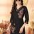 Black color thread work co-ord set dress for trendy girls