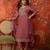 Pink color smart and ethnic silk fabric embroidered partywear suit
