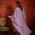 Purple color smart and ethnic silk fabric embroidered partywear suit