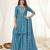 Rama color viscose roman silk readymade suit for ethnic rich looks