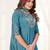 Rama color viscose roman silk readymade suit for ethnic rich looks