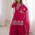New Designer Pink Colour Sharara Suit Set Festival Wear Palazzo Set