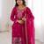 New Designer Pink Colour Sharara Suit Set Festival Wear Palazzo Set