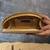 Silver gold silk embroidered hinted dome clutch