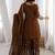 Brown Color New Arrival Palazzo Suit Set With Dupatta Designer Shararar Suit Set