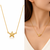 Anti-Tarnish Gold-Plated Star Charm Neck Chain
