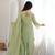 Pista Color Special Farshi Salwar Suit Set Beautiful Suit Set With Dupatta