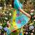Multicolor georgette floral print printed saree